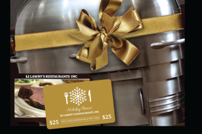 Lawry's Gift Certificates