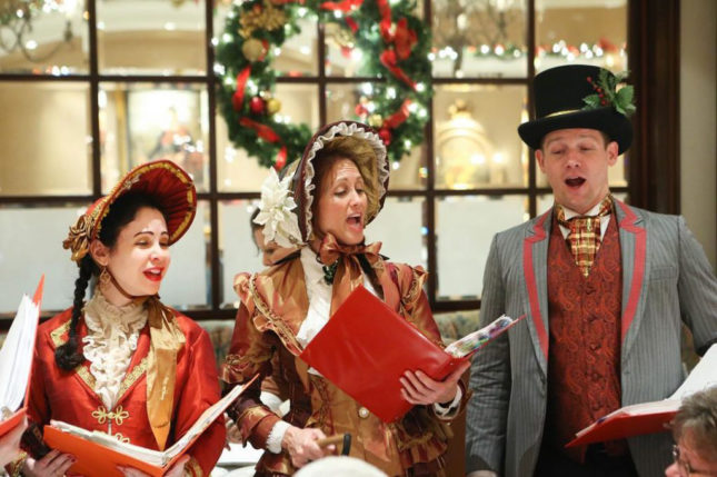 Strolling Victorian Carolers