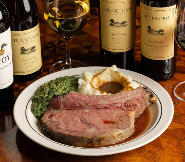 Akaushi Prime Rib & Wine Specials