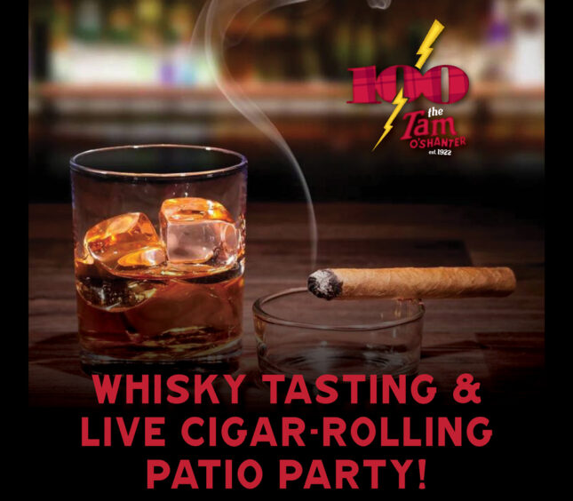 Whisky & Cigars on the Patio