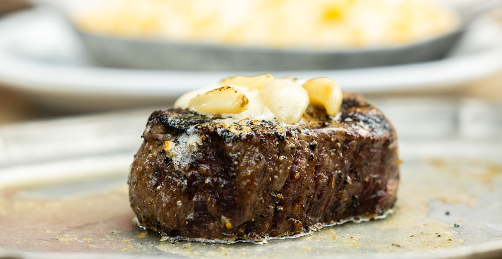 Filet Mignon at Five Crowns Newport Beach steakhouse
