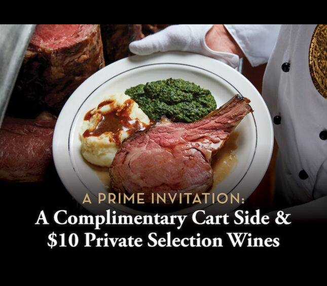 An Early Dining Prime Invitation