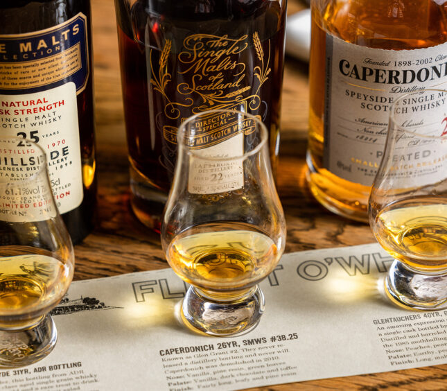 A TOUR OF SCOTLAND WHISKY TASTING