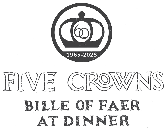 Five Crowns classic menu header 