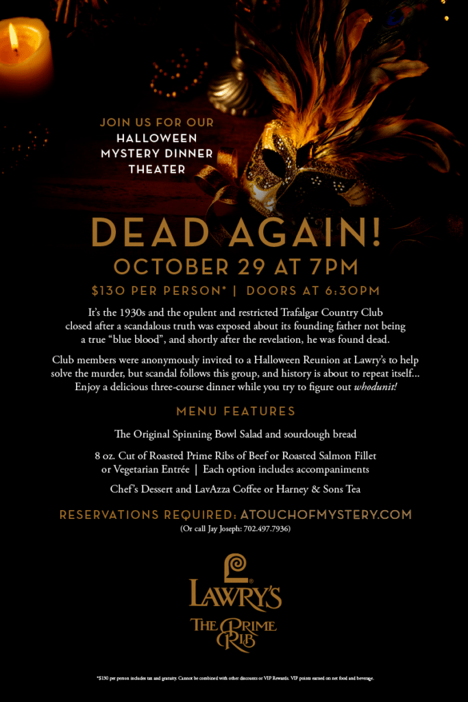 Halloween Mystery Dinner