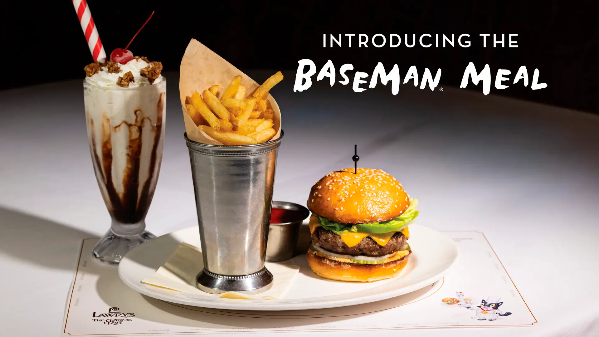 Introducing The Baseman Meal at Lawrys
