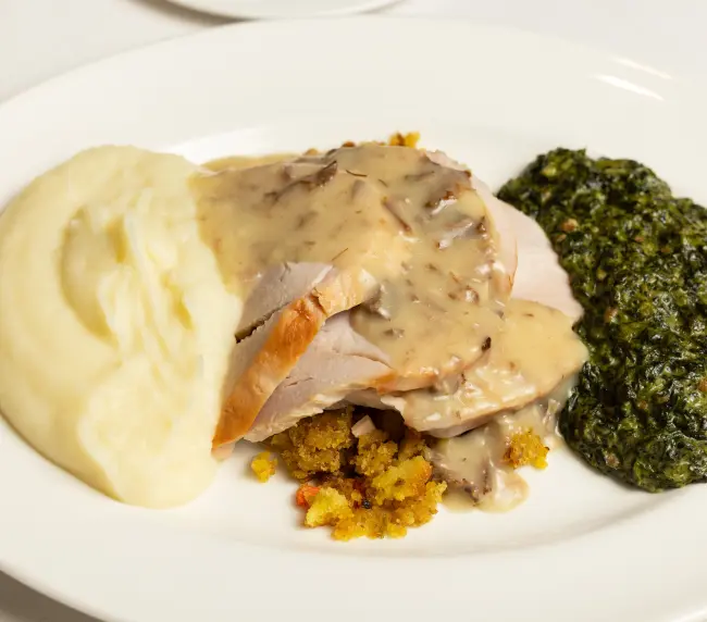Thanksgiving turkey lunch at Lawry's Restaurants